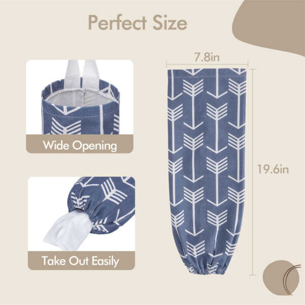 how to make plastic bag holder