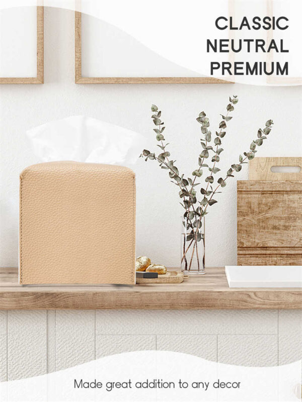 square tissue box holder