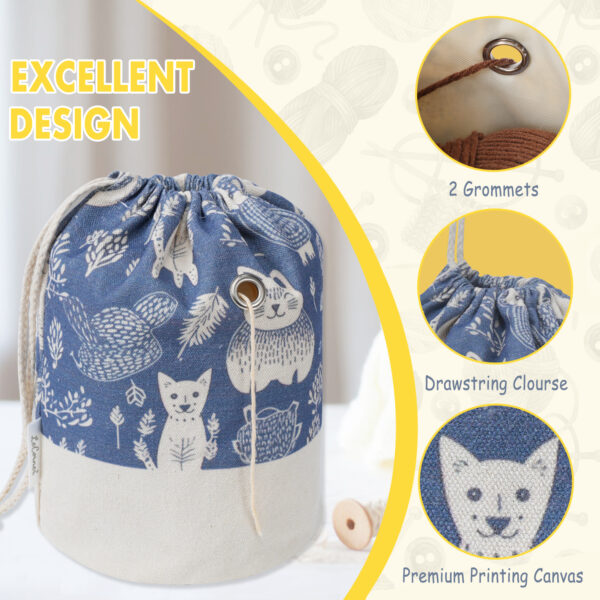 knitting bag