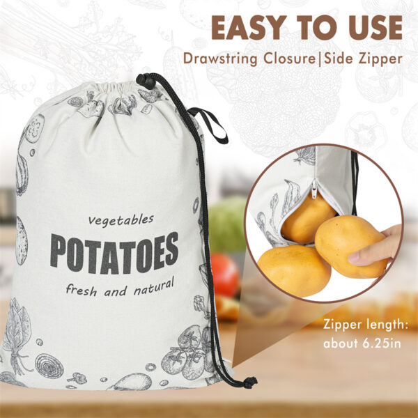 potatoes in a bag