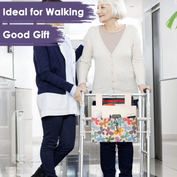 TOGETRUE Walker Bag, Handy Walker Basket with Water Cup Holder - 图片 9